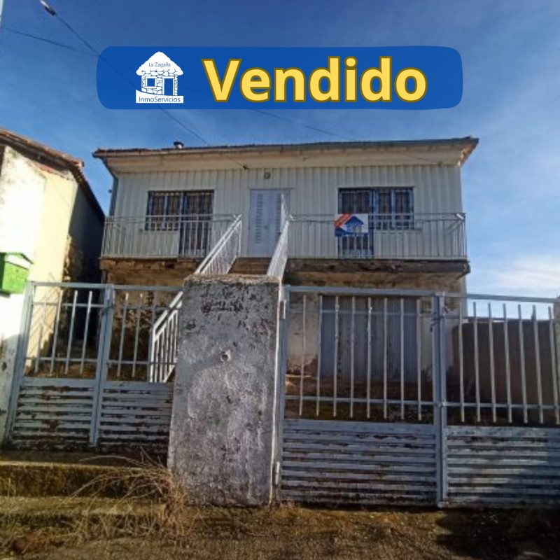 ¡VENDIDO! casa de pueblo con patio y garaje en Tórtoles (Ávila)