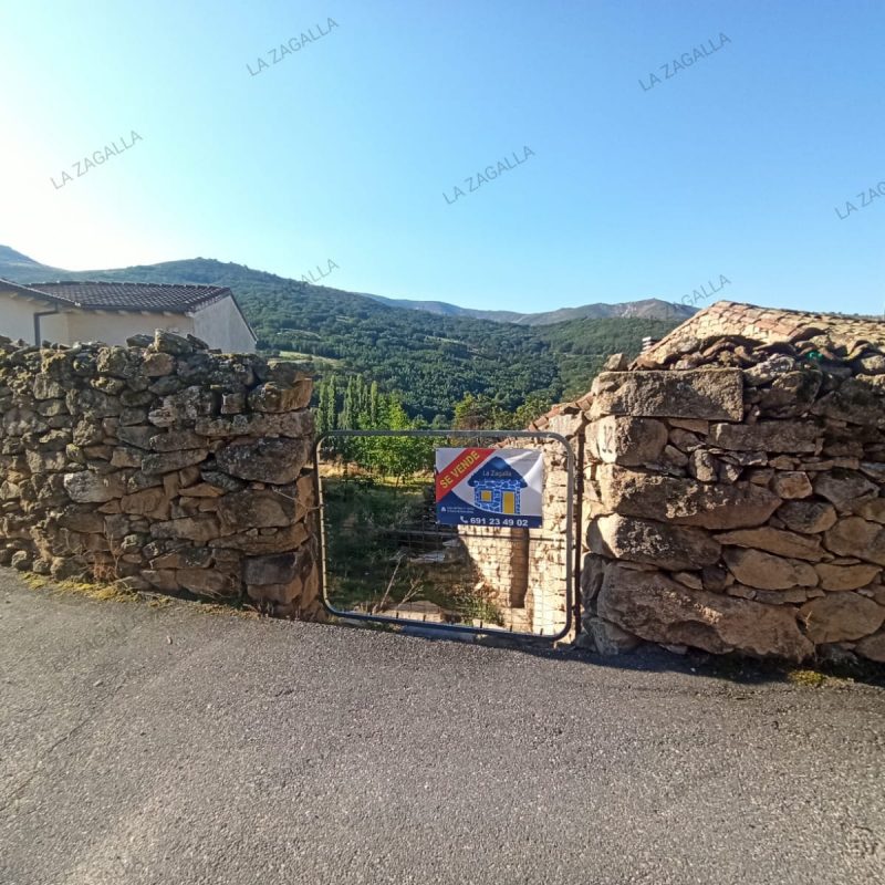 Se vende solar urbano en La Angostura (Avila)
