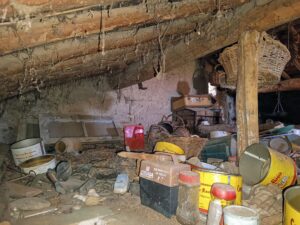 Casa rústica con leñera en Navaescurial (Ávila)