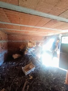 Casa rústica con leñera en Navaescurial (Ávila)