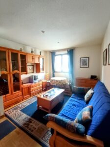 En Inmoservicios La Zagalla gestionamos la venta de un atractivo apartamento situado en la planta baja de un edificio construido en el año 1999, ubicado en El Barco de Ávila (Ávila). Su posición en planta baja garantiza un acceso cómodo y rápido. Con una superficie construida de 32 metros cuadrados, la vivienda presenta una distribución moderna y eficiente. El espacio principal combina el salón, la cocina y el comedor en un concepto abierto y continuo, maximizando la sensación de amplitud y luminosidad. La zona de descanso consta de un dormitorio independiente que incluye un cuarto de baño completo con ducha y, como valor añadido, tiene salida a un práctico patio interior, un espacio ideal para tender o almacenamiento. El apartamento se encuentra en buen estado de conservación, listo para entrar a vivir con una mínima puesta a punto. Las calidades incluyen cerramientos exteriores de aluminio y suelos de parquet que aportan calidez al hogar. En cuanto a las instalaciones, el inmueble cuenta con la preinstalación de calefacción individual de gas (dispone de caldera y radidadores, pero debe ser dados de alta) y, muy importante, todos los suministros están dados de alta. Esta es una ocasión excepcional por su inmejorable relación calidad-precio. Dada su ubicación céntrica, su estado y su bajo precio, este apartamento es perfecto como primera vivienda para solteros o parejas, como vivienda vacacional para disfrutar del entorno de la Sierra de Gredos, o como una inversión altamente rentable para alquiler, garantizando una alta demanda.